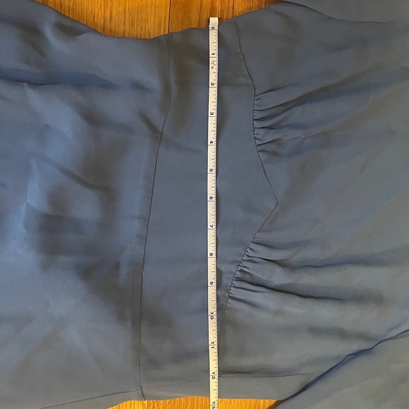 Reformation Slate Blue Midi Dress- new with tags never worn - Picture 8 of 9